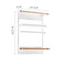 Magnetic Kitchen Storage Rack Refrigerator Storage Rack Kitchen Rack Storage Holder