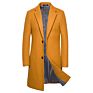 Manufacturing Men Coat Men Long Coat Assorted Solid Color plus Size Men's Coats