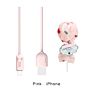 Maoxin Unique Beautiful Lollipop Package Design 1M Ip Type C Data Usb Cable Micro Usb