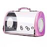 Material Casual Breathable Clear Pet Carrier Handbag Transparent Shoulder Crossbody Cat Dog Carrier Travel Bag