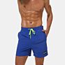 Men Lake Blue Swim Surf Blank Board Shorts Casual Breathable Pockets Swimwear