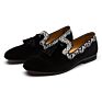 Men Loafer Shoes Cushioned Comfort Slip-On Men Dress Shoes Oxford