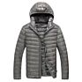 Men's All-Season Ultra Lightweight Packable down Jacket Water and Wind-Resistant Breathable Coat Size M-5Xl Men Hoodies Jackets