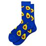 Men's Combed Cotton Colorful Socks Food Pattern Casual Dress French Fries Pattern Business Men Dress Happy Funny Socks