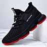 Mens Running Shoes Casual Flat Sneakers Flame Printed Trainers Hollow Sole Increased Outdoor Sport Shoes