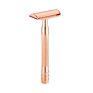 Mens Straight Blades Safety Razor Brass Stainless Steel Double Edge Shaving Razor