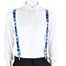 Music Print Suspender Bow Tie Set Men Women Piano Skull Rainbow Party Play Shirt Brace Butterfly Accessory Gift