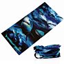 Neck Gaiter Sun Headwear Tubular Bandana Bule Color Tube Sports Seamless Headwear Fishing Bandana