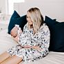 Newborn Baby Swaddle Wrap Baby Swaddle Blanket Maternity Robe and Swaddle Set