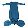 Newborn Modal Nightgown Long Sleeve Knotted Baby Sleeping Bags Baby Gown