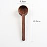 Newest Design Coffee Bean Powder Black Walnut Wood Measuring Scoop with Handle