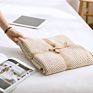 Nordic Style Tassel Blanket Price 100% Cotton Blankets for Adults Knitted Blanket In