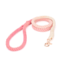 Ombre Dog Leash Cotton Rope Leash Dog Handmade Pet Leads Rainbow Puppy Harness