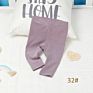 Organic Cotton Ribbed Elastic Autumn Baby Leggings