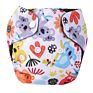 Organic Waterproof Baby Cotton Diaper Pants Adjustable Baby Washable Diapers