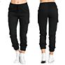 Pant plus Size Brown Pockets Unisex Slim Fit Women Track Jogger Cargo Sweat Pants