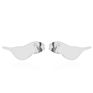 Personality Simple Animal Bird Earrings for Girls Ladies Simple Stainless Steel Stud Earrings Jewelry