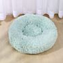 Pet Cats and Dogs Luxury Donut Bed Warm Soothing Joints Deepen Sleeping Fluffy Dog Bed