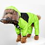 Pet Dog Raincoat the Dog Face Pet Clothes Jumpsuit Waterproof Dog Cat Jacket Water Resistant Clothes Pet Coat