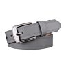 Pin Buckle Plain Cowboy Leather Cattlehide Slim Classic Men Belt