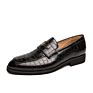 plus Size Textured Leather Upper Shoes Men Classic Genuine Leather Men Casual Shoes