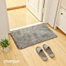 Plush Estera Door Entrance Floor Carpet Mat Rugs Polyester Tpr Bathroom Designer Stripe Area Rug
