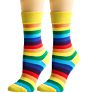 Women fashion Christmas pattern carton  socks