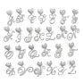 Popular Heart Cursive Initial Letter Personalized Name Pendant Necklace for Women