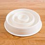Porcelain Dog Feeding Bowl Ceramic Slow Eating Pet Bowl Slow Feeder Dog Bowl