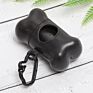 Portable Bone Shaped Pet Dog Poop Bag Dispenser Pet Waste Disposal Bag Dispenser