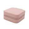 Portable Jewelry Storage Case Pu Leather Small Travel Jewelry Boxes