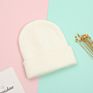 Premium Plain Toddle Acrylic Knitted Hats Baby Beanie Kids Warm Cap