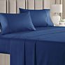 Preshrunk Microfiber 1800Tc 4 Piece Hotel Luxury Soft Premium Bed Sheet Set King Size