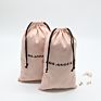 Printed Cotton Drawstring Dust Bag for Shoe Handbag Large Packaging Linen Shopping Promotion Cotton Shoe Pouch