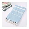Printed Luxury Beach Stripe Logo Beach Towel