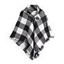 Product Shawls Wraps Kids Warm Shawl Cape Imitation Wool Cashmere Plaid Poncho Amice