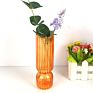 Professional Vertical Grain Straight Cylinder Glass Vase for Flowers