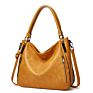 Pu Leather Shoulder Bag Tote Hand Bag Lady Handbag Designing Bags Soild Color Purse Handbags for Women