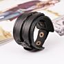 Punk Retro Ethnic Style Handmade Leather Bracelet Personality Wild Cowhide Punk Rock Style Bracelet