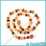 Pure Natural Baltic Amber Beaded Teething Necklace for Baby