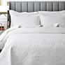 Quilts Bedding Bedspreads Customized Logo Luxury Embroidery Bedspreads Sets Colcha 100% Cotton Home Goods Cotton Bedspread