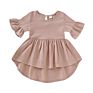 R12# Slip Dress Toddler Girls Clothing Long Skirt Strip Kids Dress