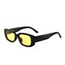 Rectangle Clear Shades Smart Unisex Uv400 Retro Steampunk Luxury Sunglasses