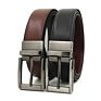 Rotatable Pin Buckle Leather Mennylons Belt Rotatable Luxury Reversible Belts for Men Jeans Cowhide Belts Genuine 1 1/4" Width