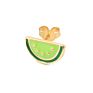 Roxi S925 Silver Jewelry Cute Watermelon Stud Enamel Earrings for Girl