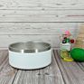 Sell Dog Food Bowl Double Wall Pet Food Feeding Stainless Steel Dog Bowl Anti-Slip Power Coated 9 Color in Stock