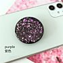 Sell Mobile Accessories Holder Glitter Round-Shaped Fold Phone Stand Popular Socket