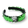 Shenglan Design Two-Sided Sequins Headband Women Kid Flip Sequin Headband Shiny Bing Non Slip Hair Headband Hair Accessories