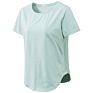 Short Sleeve Yoga Sportswear Swallowtail and Skirt T-Shirt