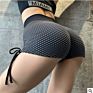 Shorts Hip Butt Lifting Sports Fitness Pants Solid Color Side Drawing High Waist Women's Yoga Pants Shorts